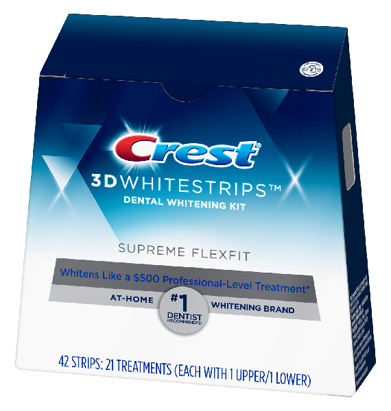 Crest 3D White Whitestrips Supreme FlexFit New 2020