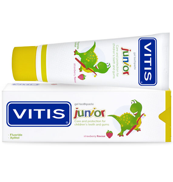 Зубная гель-паста Vitis Junior детская 75мл