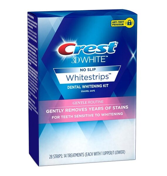 Crest 3D White Whitestrips Gentle Routine